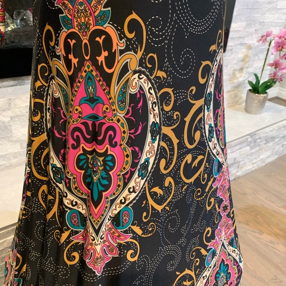 Paisley Print Maxi Dress - Picture 8 of 9